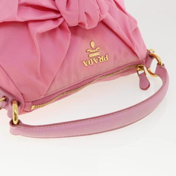 PRADA Hand Bag Nylon 2way Pink - Picture 6 of 15